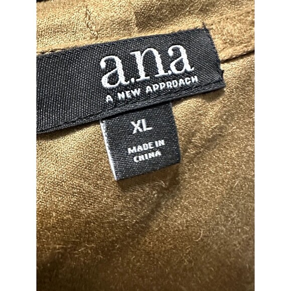 Ana Womans Fringe Vest Size XL Western Festival Beachy Boho Y2K Equestrian - Picture 2 of 12